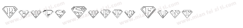 Pauls Super Font字体转换